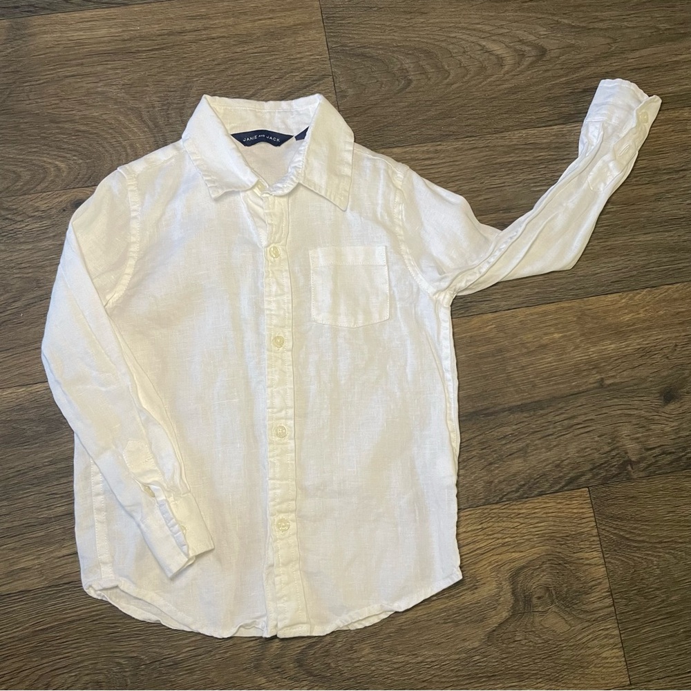 Janie and Jack Linen Shirt